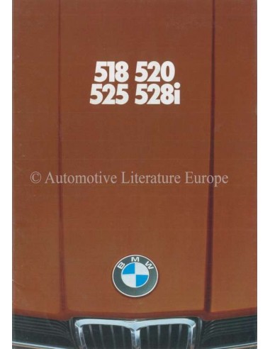 1977 BMW 5ER PROSPEKT NIEDERLÄNDISCH