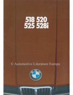 1978 BMW 5ER PROSPEKT NIEDERLÄNDISCH