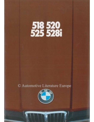 1978 BMW 5ER PROSPEKT DEUTSCH