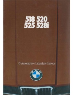 1979 BMW 5 SERIE BROCHURE DUITS