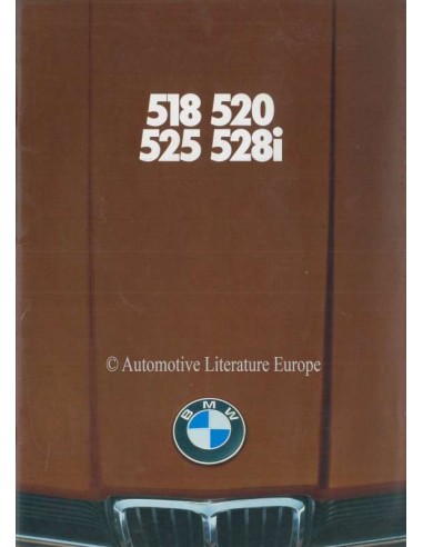 1979 BMW 5ER PROSPEKT DEUTSCH