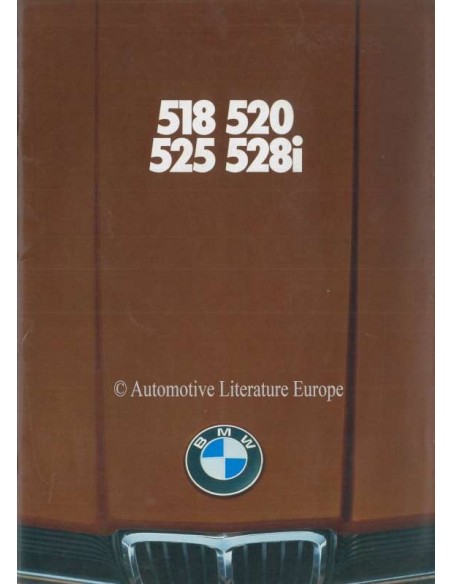 1979 BMW 5ER PROSPEKT DEUTSCH