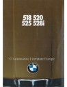1979 BMW 5 SERIE BROCHURE DUITS