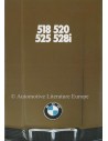 1980 BMW 5 SERIE BROCHURE NEDERLANDS