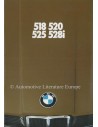 1980 BMW 5 SERIES BROCHURE DUTCH