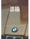 1980 BMW 5 SERIES BROCHURE DUTCH