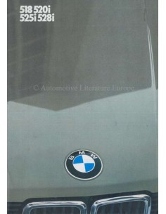 1982 BMW 5 SERIES BROCHURE DUTCH