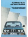 1982 BMW 5 SERIE BROCHURE DUITS