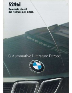 1983 BMW 5 SERIES BROCHURE DUTCH