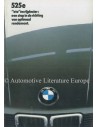 1983 BMW 5 SERIE BROCHURE NEDERLANDS