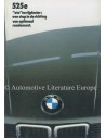 1983 BMW 5 SERIES BROCHURE DUTCH