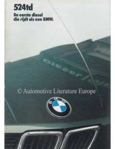 1983 BMW 5 SERIES BROCHURE DUTCH