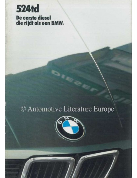 1983 BMW 5ER PROSPEKT GERMAN