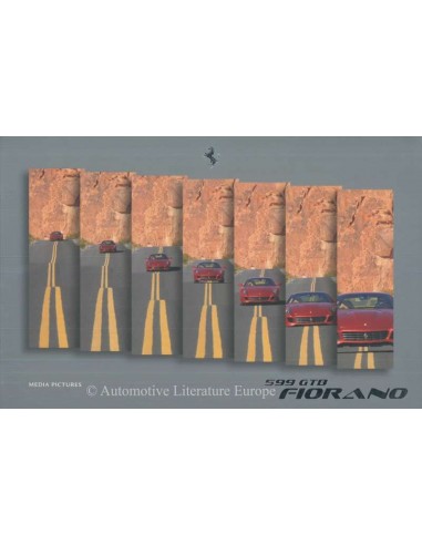 2006 FERRARI 599 GTB FIORANO MEDIA FOTO'S BROCHURE