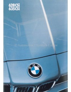 1986 BMW 6 SERIES BROCHURE DUTCH