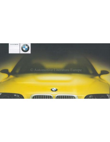 2000 BMW M3 BROCHURE DUITS