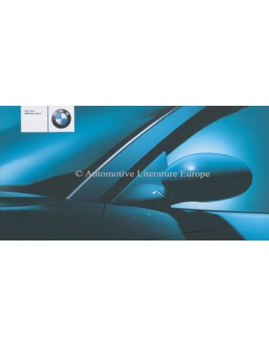 2001 BMW M3 CONVERTIBLE BROCHURE GERMAN