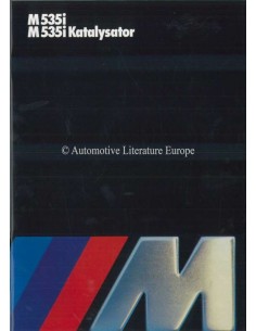1985 BMW M5 PROSPEKT DEUTSCH