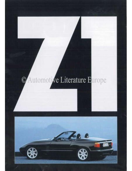 1989 BMW Z1 BROCHURE NEDERLANDS