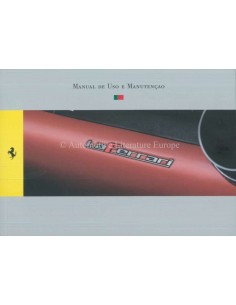 2013 FERRARI LAFERRARI OWNERS MANUAL PORTUGUESE