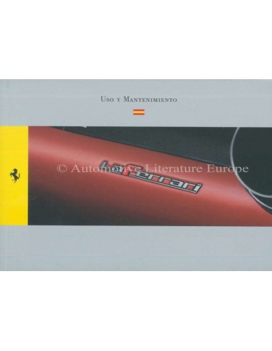 2014 FERRARI LAFERRARI OWNER'S MANUAL SPANISH