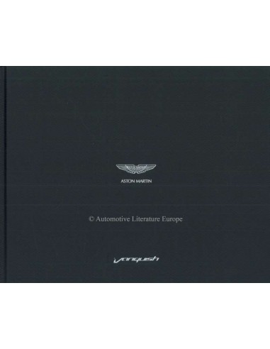2013 ASTON MARTIN VANQUISH HARDCOVER PROSPEKT DEUTSCH
