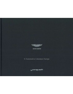 2013 ASTON MARTIN VANQUISH HARDCOVER PROSPEKT ITALIENISCH