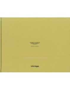 2014 ASTON MARTIN VANTAGE PROGRAMMA HARDCOVER BROCHURE ENGELS