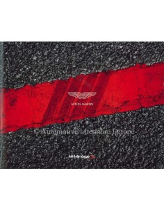 2014 ASTON MARTIN VANTAGE V12 S BROCHURE FRANS