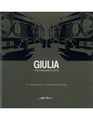 1982 ALFA ROMEO GIULIA I'HA DISEGNATA IL VENTO BOEK ITALIAANS