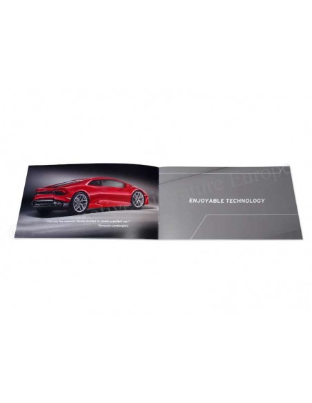 2016 LAMBORGHINI HURACAN LP 580-2 BROCHURE JAPANESE