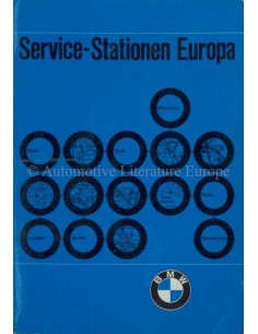 1972 BMW SERVICE STATIONS EUROPE HANDBOOK