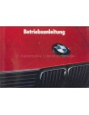 1991 BMW 3ER BETRIEBSANLEITUNG DEUTSCH