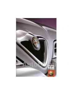 1998 ALFA ROMEO 166 ACCESSOIRES BROCHURE DUITS