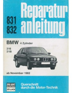 1982 BMW 316 / 318i REPAIR MANUAL GERMAN