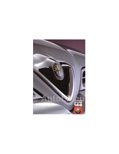 2000 ALFA ROMEO 166 ACCESSOIRES BROCHURE ITALIAANS