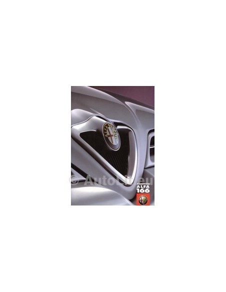 2000 ALFA ROMEO 166 ACCESSOIRES BROCHURE ITALIAANS