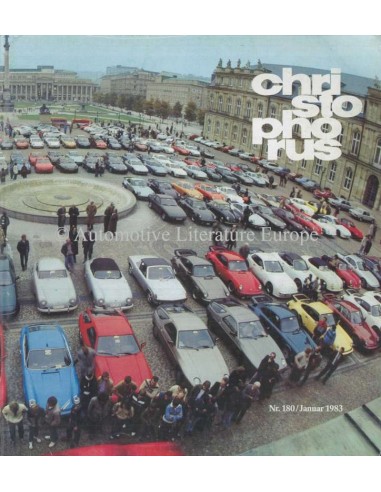 1983 PORSCHE CHRISTOPHORUS MAGAZIN 180 DEUTSCH