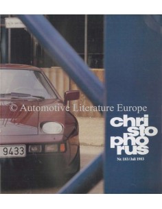 1983 PORSCHE CHRISTOPHORUS MAGAZINE 183 DUITS