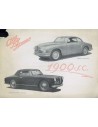 1951 ALFA ROMEO 1900SC DATENBLATT