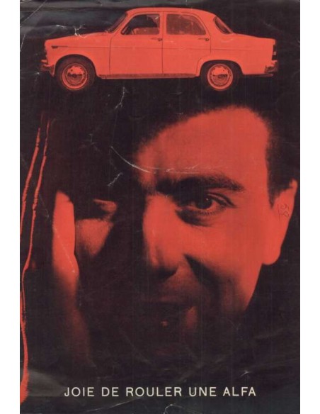 1960 ALFA ROMEO GIULIETTA PROSPEKT FRANZÖSISCH