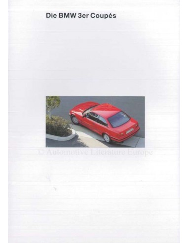 1994 BMW 3 SERIES COUPÉ BROCHURE GERMAN