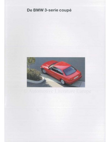 1994 BMW 3ER COUPÉ PROSPEKT NIEDERLÄNDISCH