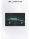 1993 BMW 3 SERIES EXECUTIVE LEAFLET DUTCH