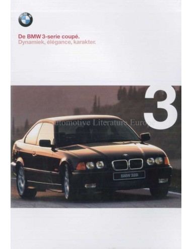 1998 BMW 3 SERIES COUPÉ BROCHURE DUTCH