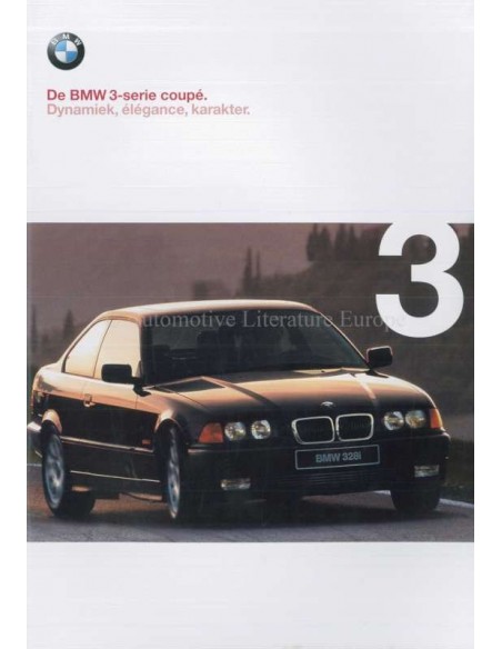 1998 BMW 3 SERIE COUPÉ BROCHURE NEDERLANDS