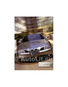 2003 ALFA ROMEO 166 BROCHURE SPAANS