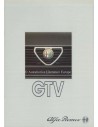 1980 ALFA ROMEO GTV & GTV6 BROCHURE DUTCH