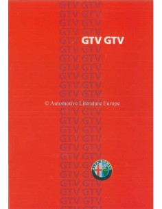 1986 ALFA ROMEO GTV & GTV6 BROCHURE NEDERLANDS