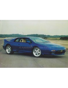 1995 LOTUS ESPRIT S4s LEAFLET ENGLISH